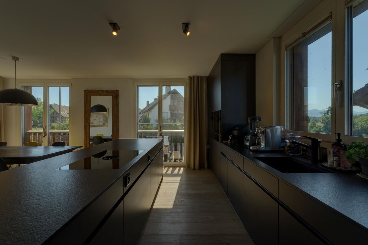 Kitchen before window pull